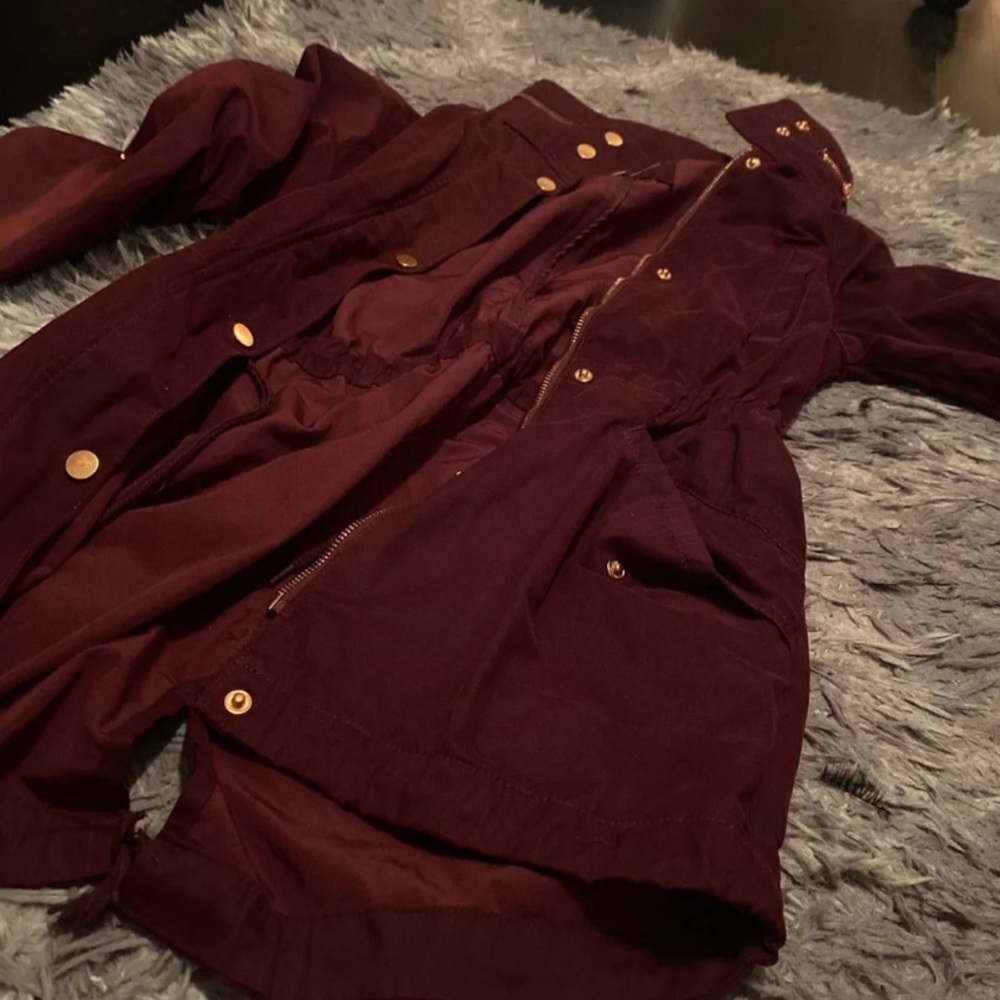 Maroon jacket